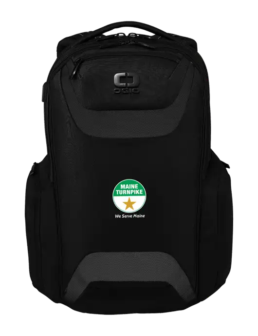OGIO Black Charcoal Connected Pack w/MTA Turnpike Logo