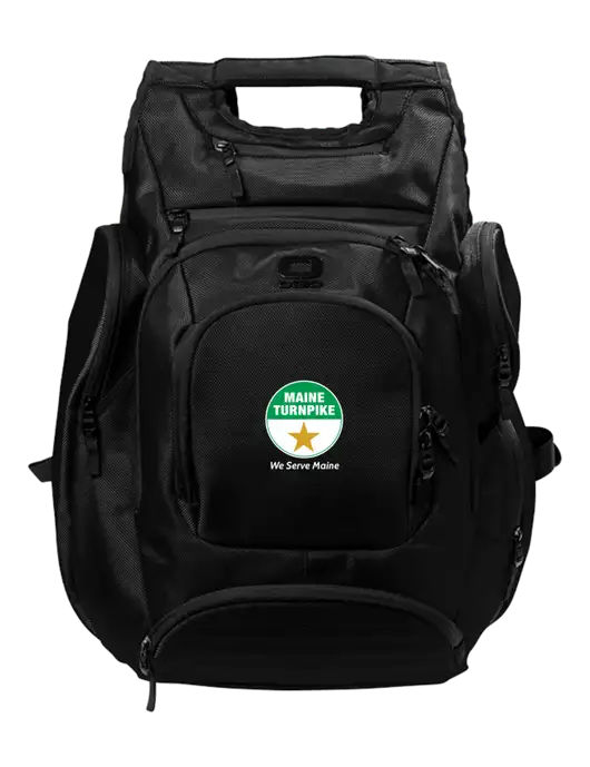 OGIO Blacktop Metro Ballistic Laptop Backpack w/MTA Turnpike Logo