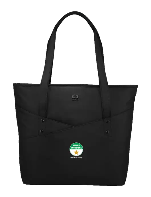 OGIO Black Downtown Tote 
 w/MTA Turnpike Logo