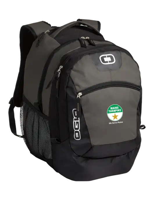 OGIO Grey Rogue Pack
 w/MTA Turnpike Logo