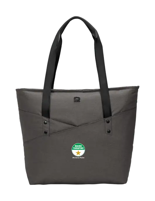 OGIO Tarmac Heather Downtown Tote 
 w/MTA Turnpike Logo