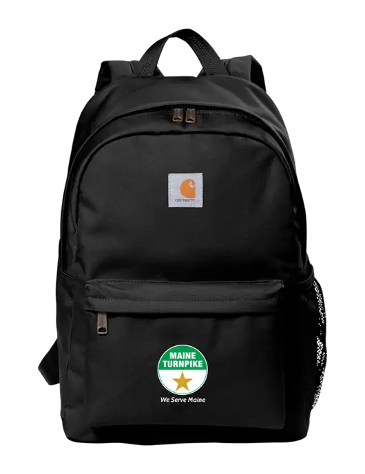 Carhartt Black Canvas Backpack w/MTA Turnpike Logo