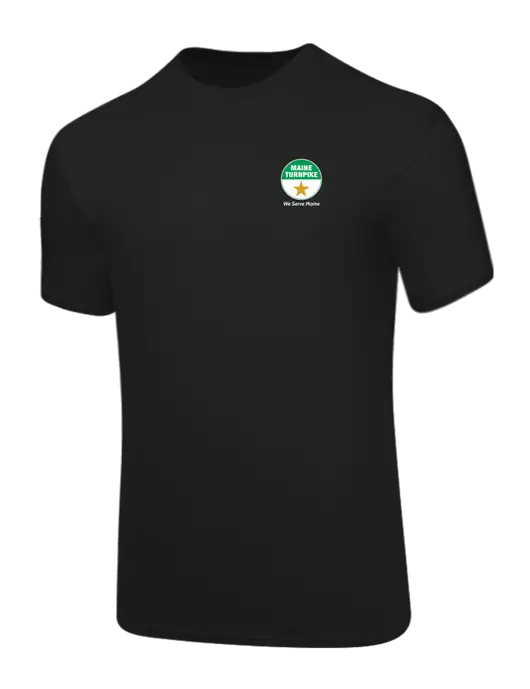 Core Blend Black T-Shirt w/MTA Turnpike Logo