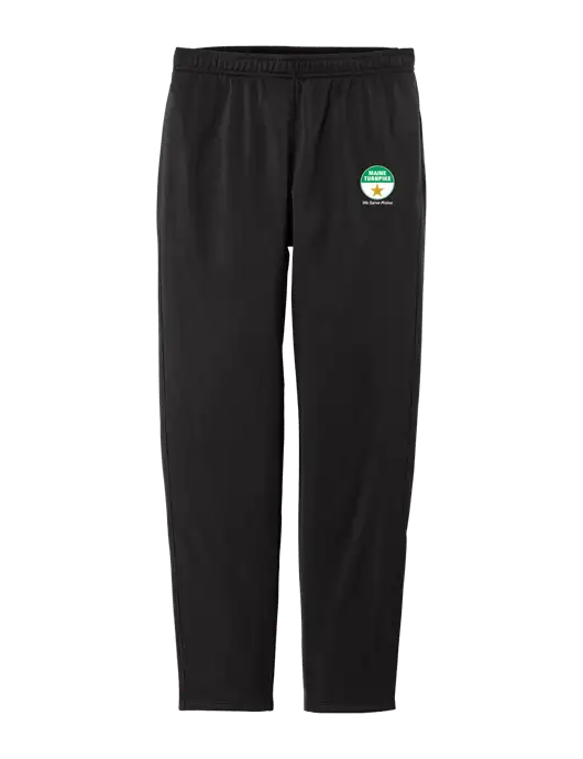 Womens Tricot Black Track Jogger w/MTA Turnpike Logo