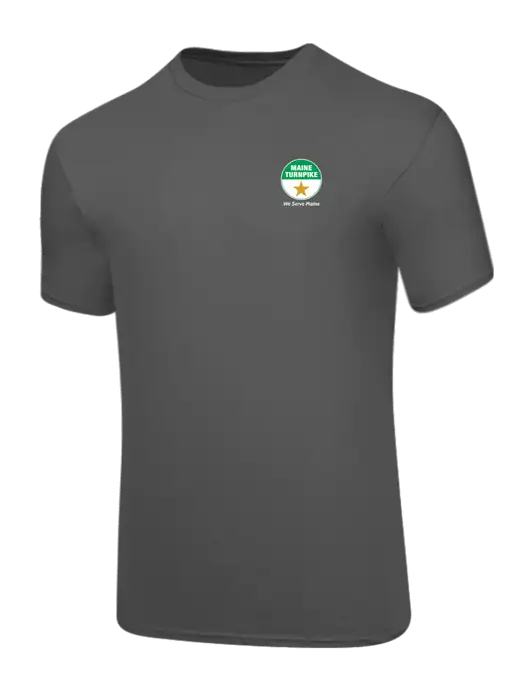 Core Blend Medium Grey T-Shirt w/MTA Turnpike Logo
