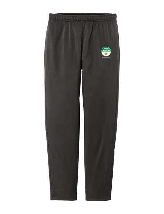 Womens Tricot Very Dark Grey Track Jogger w/MTA Turnpike Logo