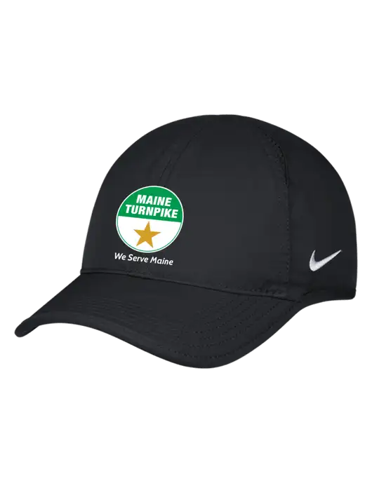 Nike Black Featherlight Cap w/MTA Turnpike Logo