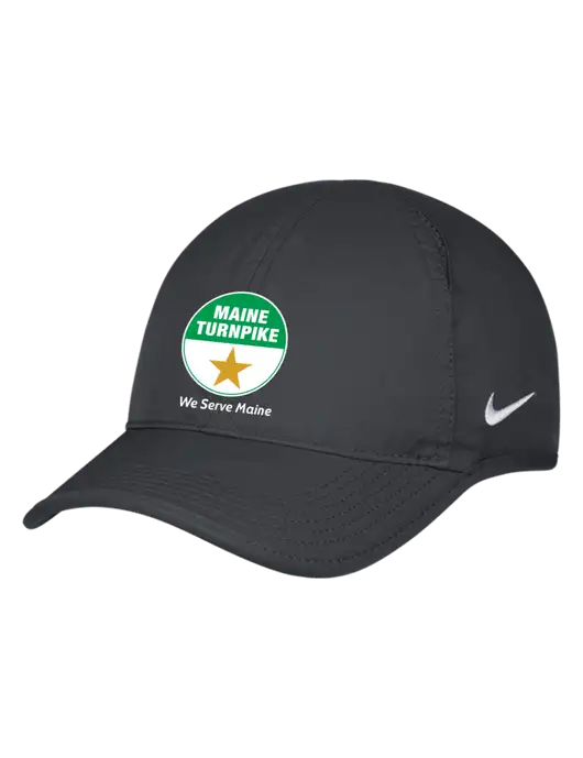 Nike Charcoal Featherlight Cap w/MTA Turnpike Logo