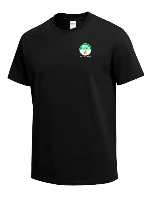 Black Heavyweight 6.1 oz T-Shirt w/MTA Turnpike Logo