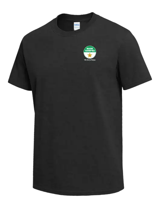 Dark Grey Heather Heavyweight 6.1 oz T-Shirt w/MTA Turnpike Logo