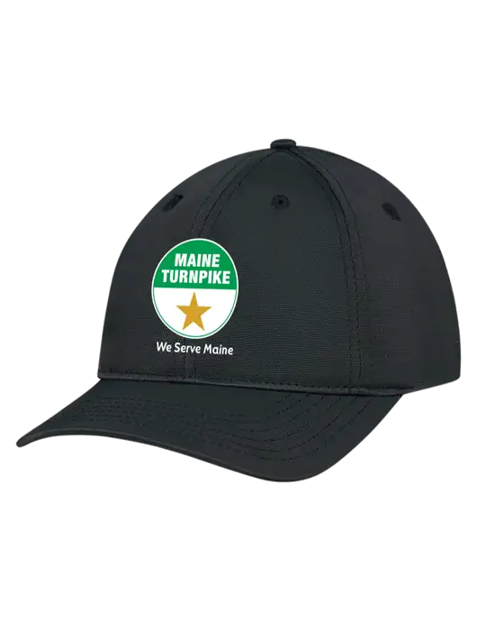 Black Nylon Twill Performance Cap w/MTA Turnpike Logo