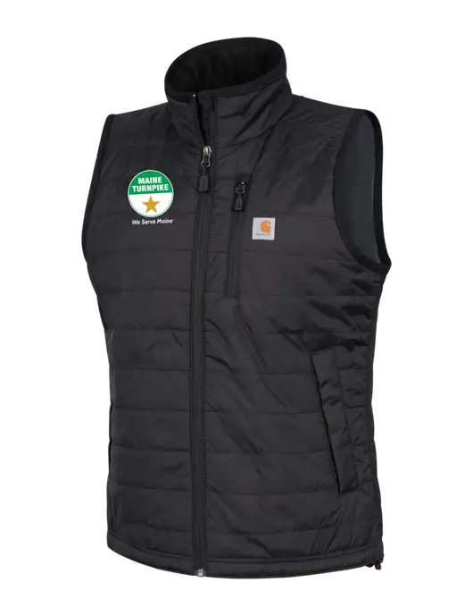 Carhartt Womens Black Gilliam Vest w/MTA Turnpike Logo