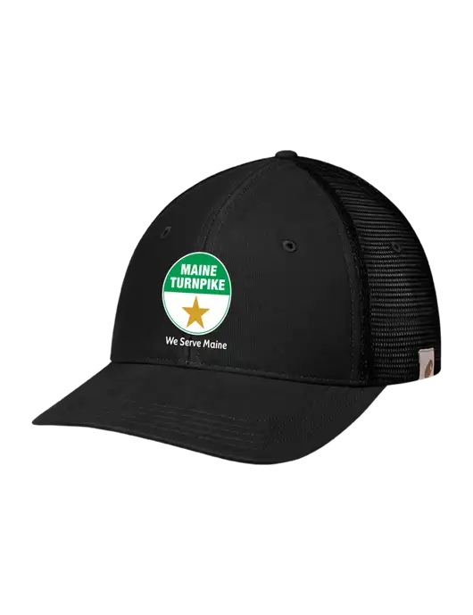 Carhartt Black Canvas Trucker Cap w/MTA Turnpike Logo