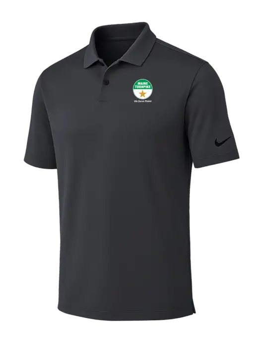 Nike Dark Grey Dri-FIT Vapor Polo w/MTA Turnpike Logo