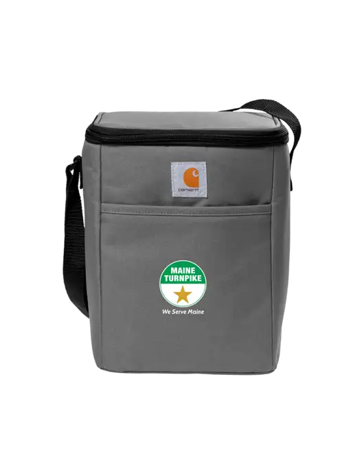 Carhartt Medium Grey Vertical 12-Can Cooler w/MTA Turnpike Logo