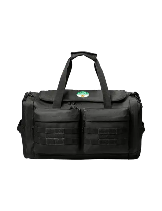 CornerStone Black Tactical Duffel w/MTA Turnpike Logo
