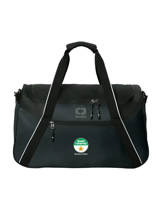 OGIO Black Inception Duffel w/MTA Turnpike Logo
