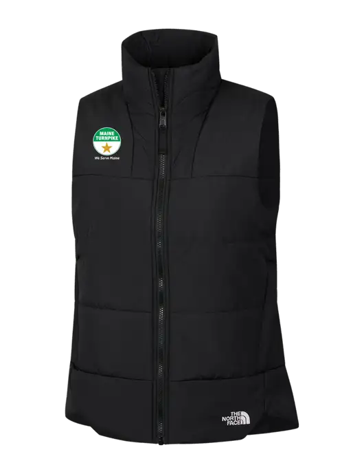 The North Face Womens Black Everyday Insulated Vest w/MTA Turnpike Logo