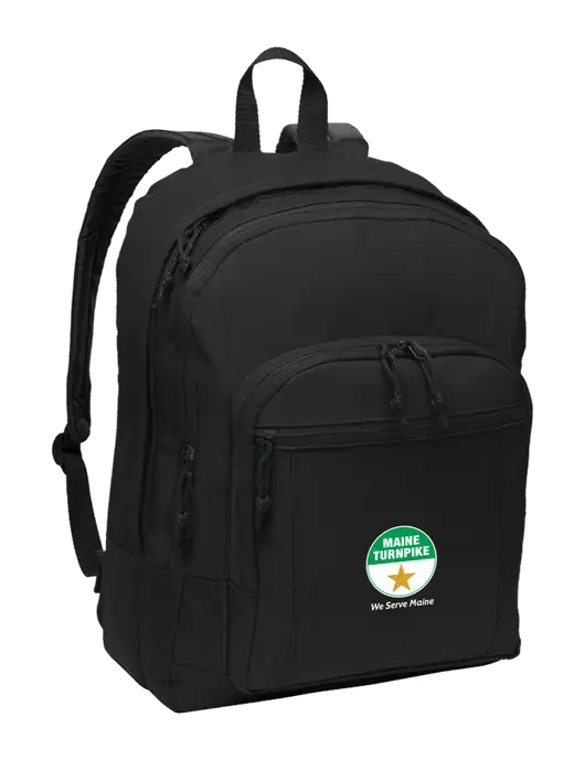 Black Essential Backpack w/MTA Turnpike Logo