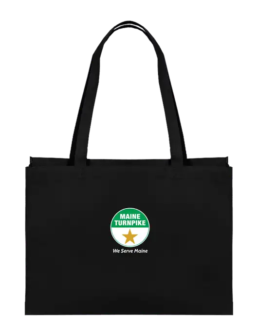 Eco Reusable Black Tote w/MTA Turnpike Logo