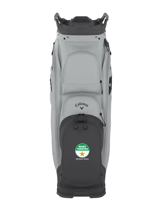 Callaway Org 14 Light Grey Golf Bag  w/MTA Turnpike Logo