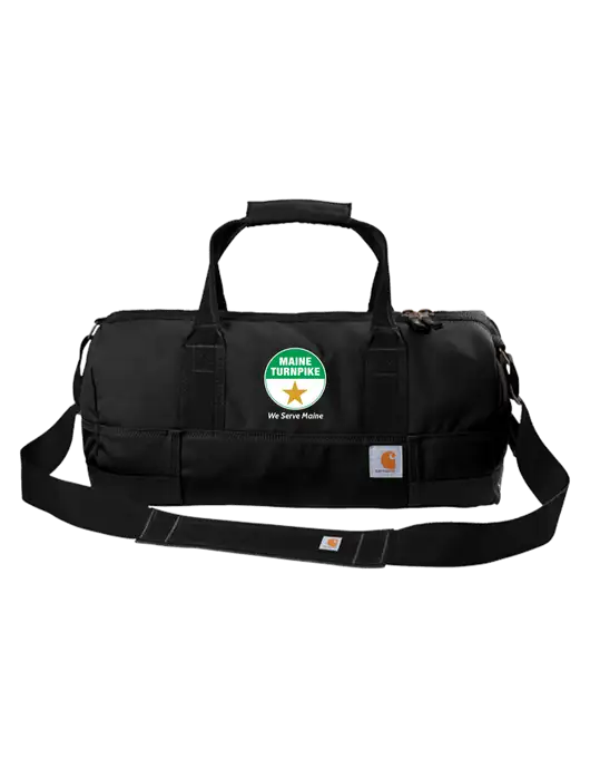 Carhartt Black Foundry Series 20” Duffel w/MTA Turnpike Logo