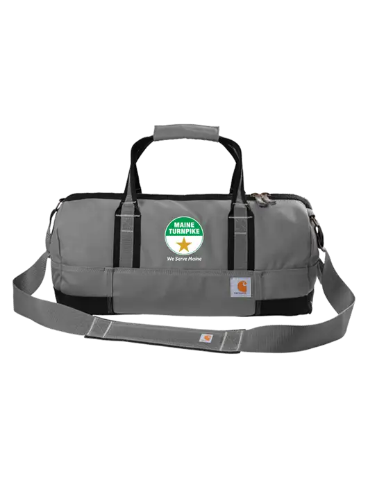 Carhartt Medium Grey Foundry Series 20” Duffel w/MTA Turnpike Logo