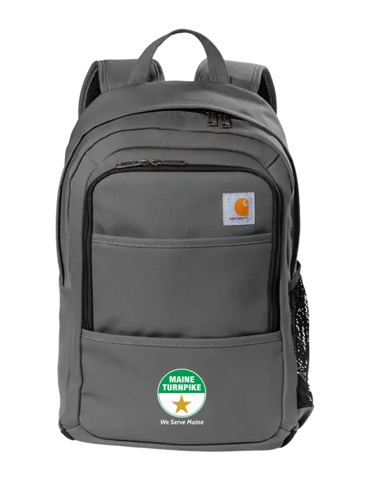 Carhartt Medium Grey Foundry Series Backpack w/MTA Turnpike Logo