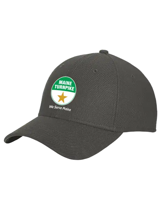 New Era Diamond Era Very Dark Grey Stretch Cap w/MTA Turnpike Logo