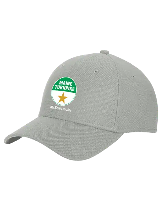 New Era Diamond Era Medium Grey Stretch Cap w/MTA Turnpike Logo