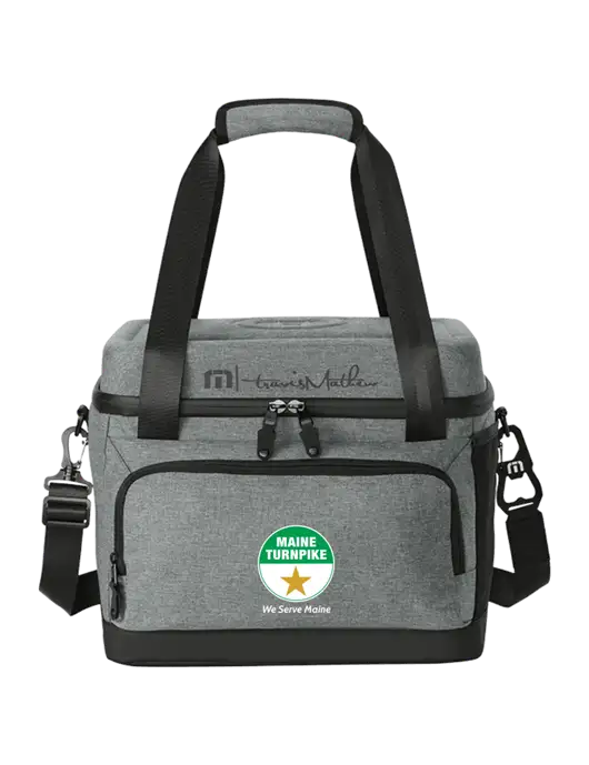 TravisMathew Medium Grey Heather Cruise 24-Can Cooler w/MTA Turnpike Logo