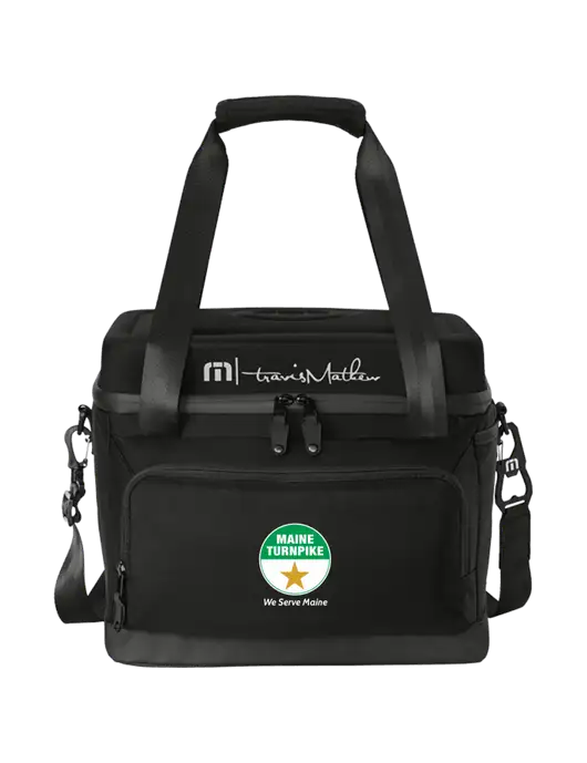 TravisMathew Black Cruise 24-Can Cooler w/MTA Turnpike Logo
