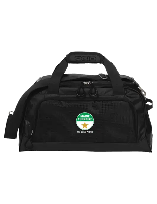 OGIO Breakaway Black Duffel w/MTA Turnpike Logo