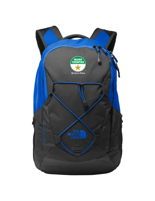The North Face Charcoal Grey/Royal Groundwork Backpack w/MTA Turnpike Logo