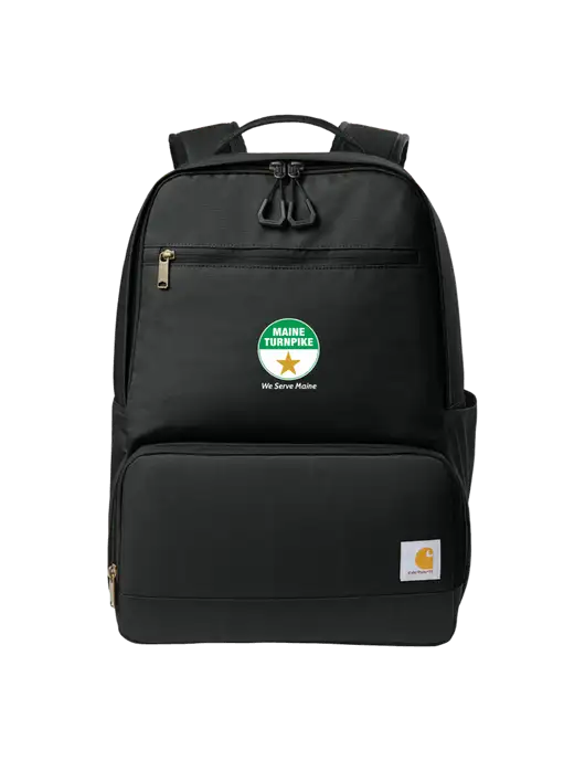 Carhartt Two-Compartment Black Cooler Backpack w/MTA Turnpike Logo