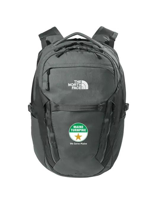 The North Face 31L Royal Arch Dark Medium Grey Backpack w/MTA Turnpike Logo