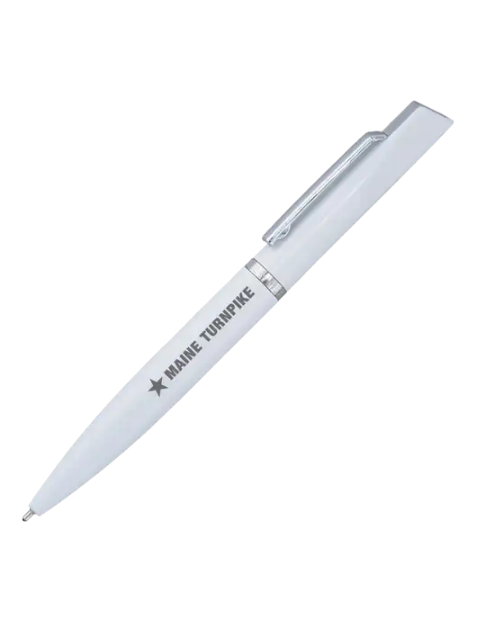 Santos White Pen - Black Ink w/MTA Turnpike Logo