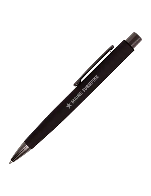 Moana Comfort Black - Black Ink w/MTA Turnpike Logo