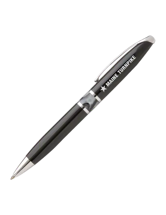 Illusion Black Pen - Black Ink w/MTA Turnpike Logo