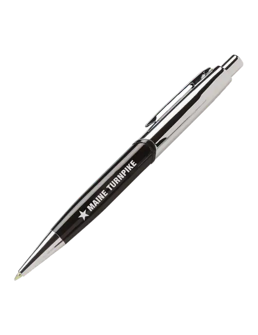 Chimera Black Pen - Black Ink w/MTA Turnpike Logo