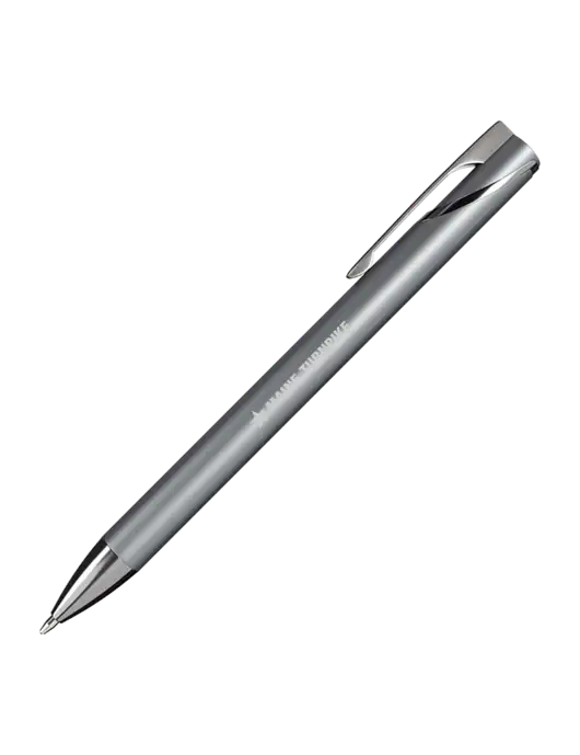 Dark Grey HyperNova Ballpoint Pen - Black Ink w/MTA Turnpike Logo